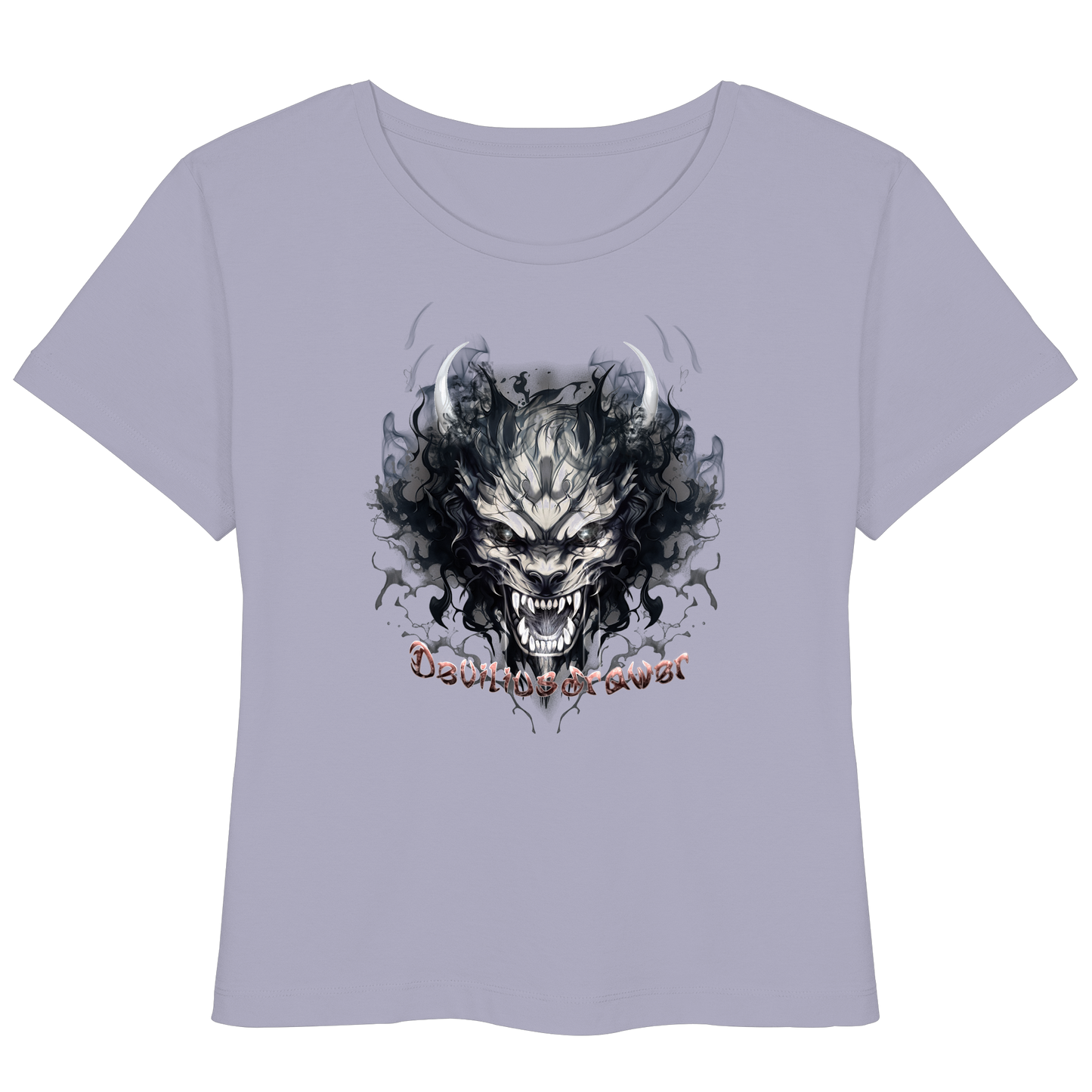 Deviliusdrawer Smoke Beast - Womens Organic Lightweight T-Shirt