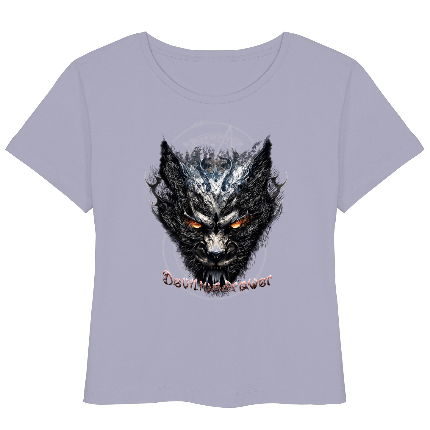Deviliusdrawer Iron Cat - Womens Organic Lightweight T-Shirt