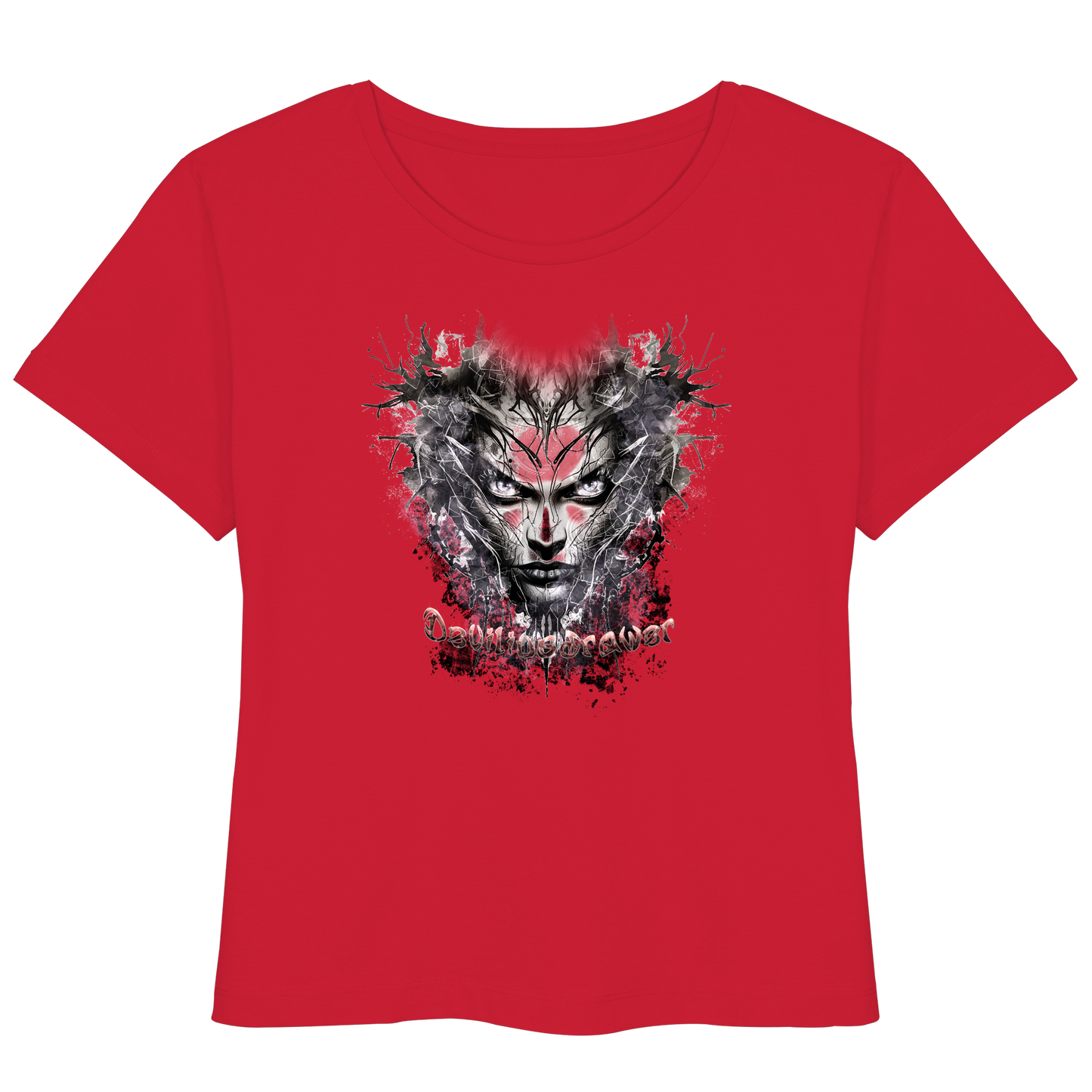 Deviliusdrawer Nature Druid - Womens Organic Lightweight T-Shirt