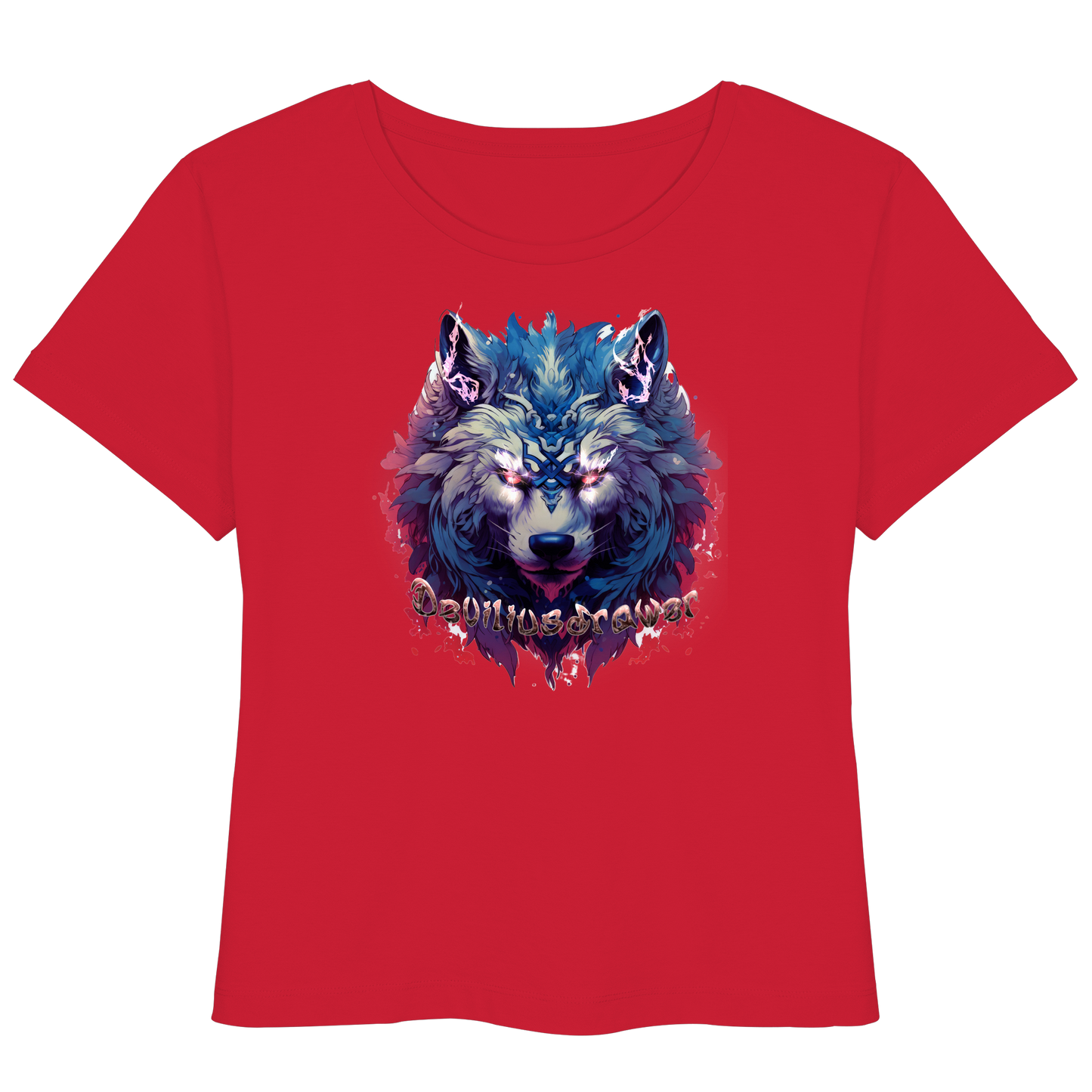 Deviliusdrawer Magic Wolf - Womens Organic Lightweight T-Shirt