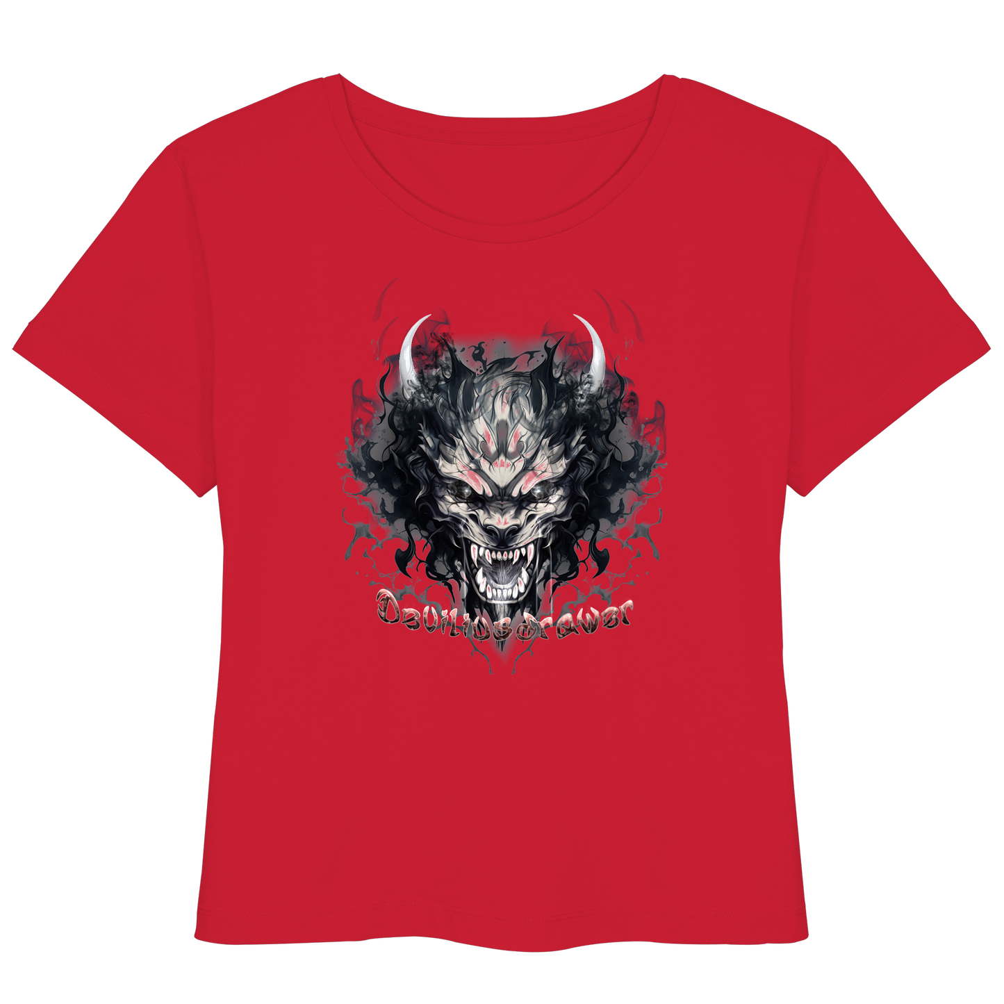 Deviliusdrawer Smoke Beast - Womens Organic Lightweight T-Shirt