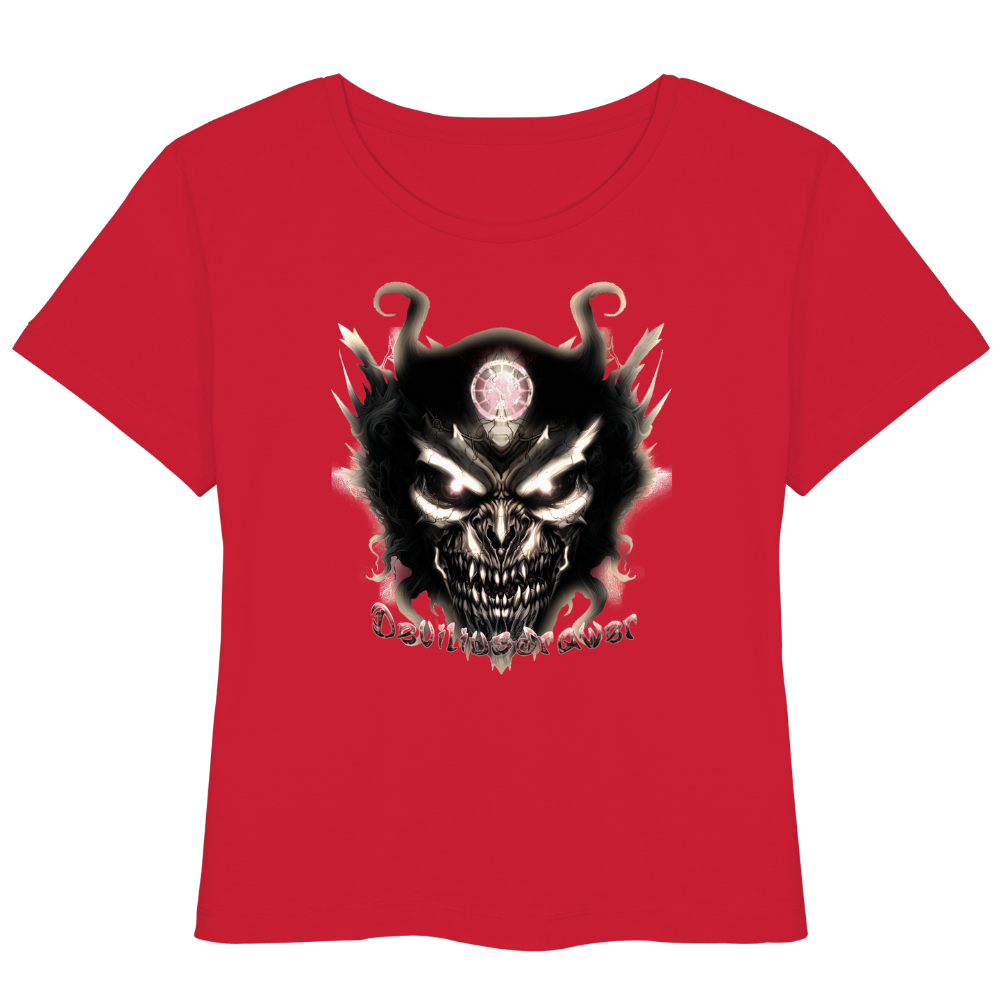 Deviliusdrawer Dark Devil - Womens Organic Lightweight T-Shirt