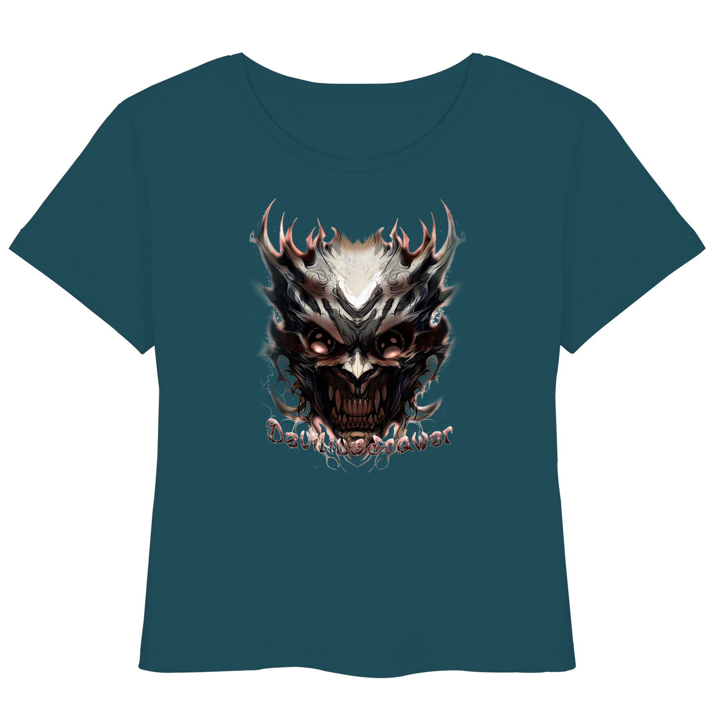 Deviliusdrawer Blood Demon - Womens Organic Lightweight T-Shirt