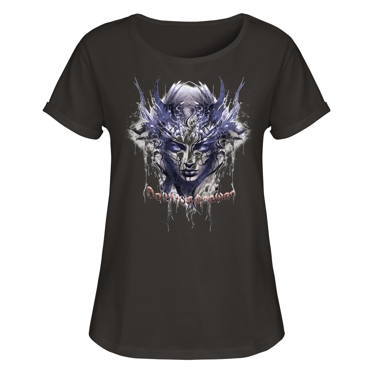 Deviliusdrawer Ice Elf - Womens Roll-Up T-Shirt