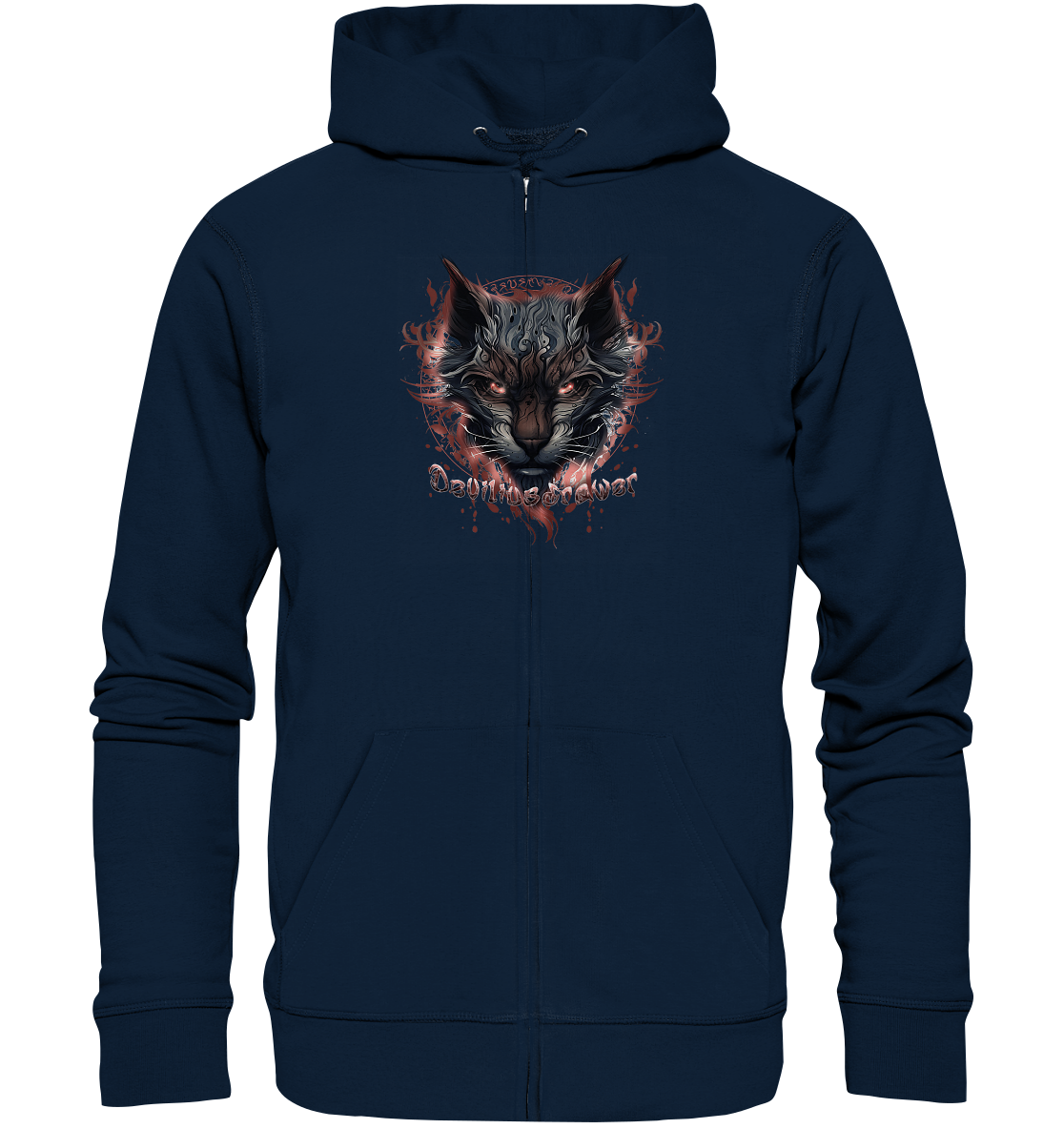 Deviliusdrawer Devil Cat - Zipper