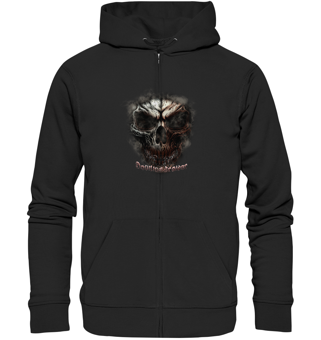 Deviliusdrawer Fire Skeleton - Zipper