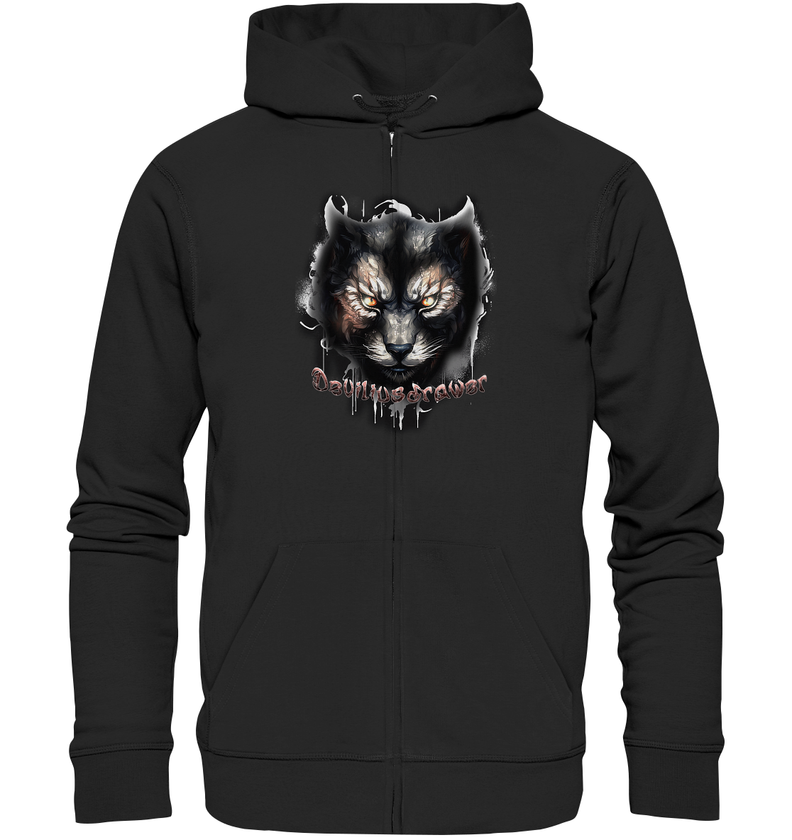 Deviliusdrawer Vampire Cat - Zipper