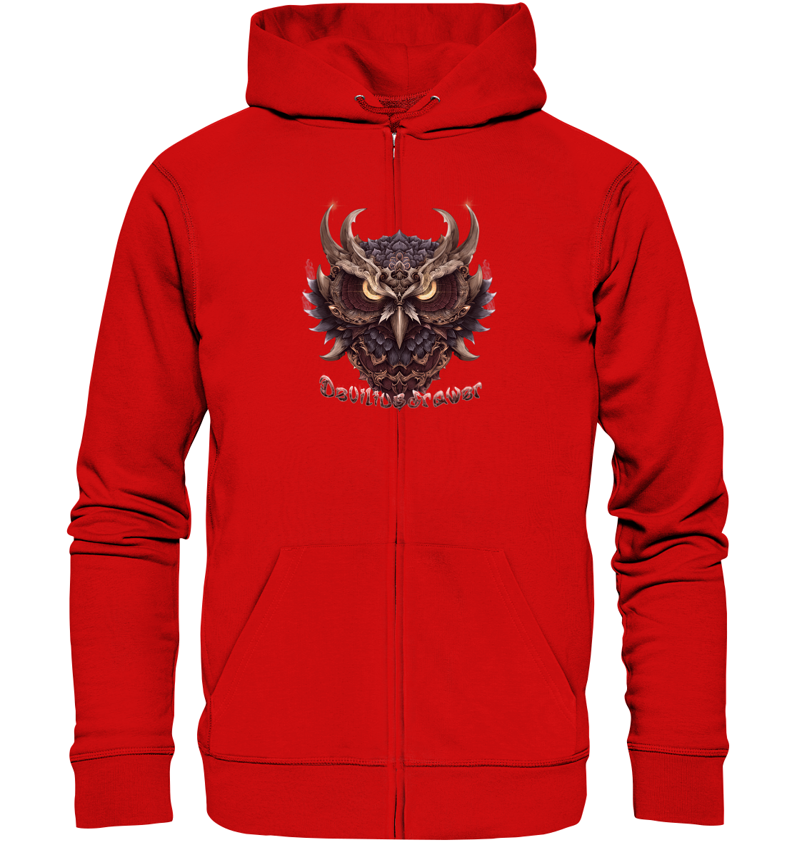 Deviliusdrawer Golden Owl - Zipper