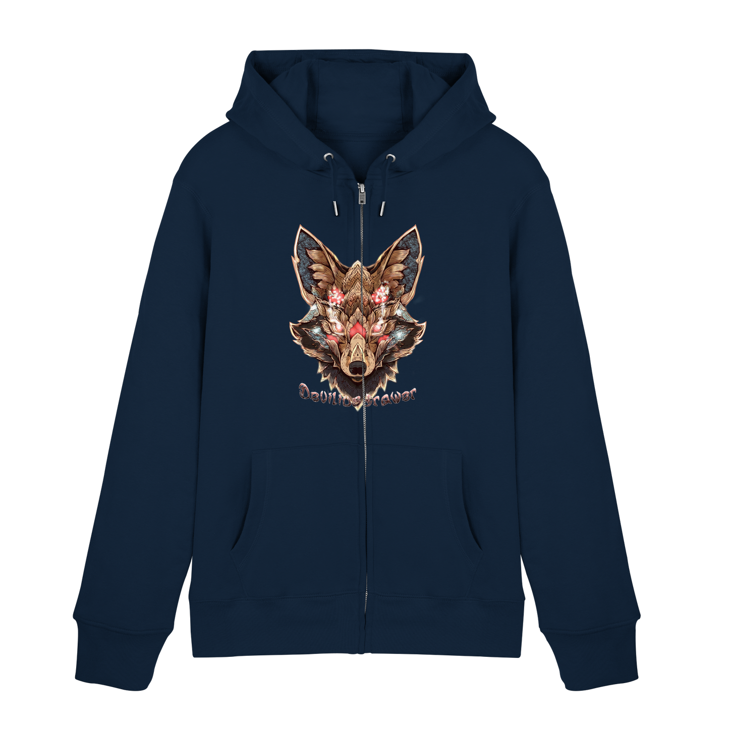 Deviliusdrawer Cristal Kitsune - Zipper