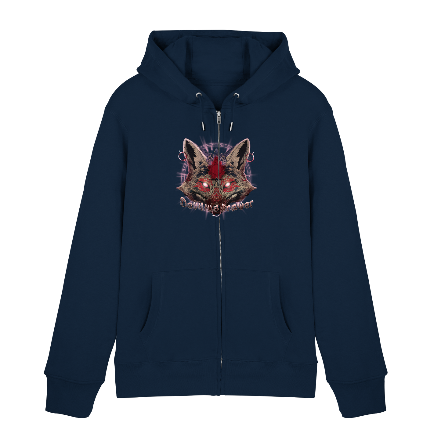 Deviliusdrawer Demon Kitsune - Zipper