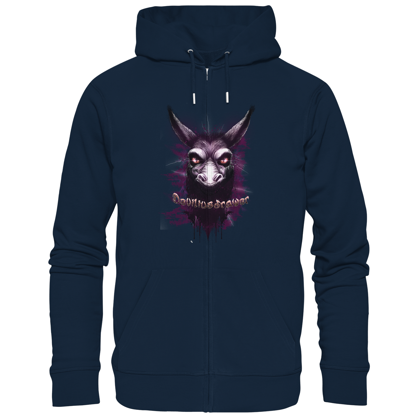 Deviliusdrawer Purple Donkey - Zipper