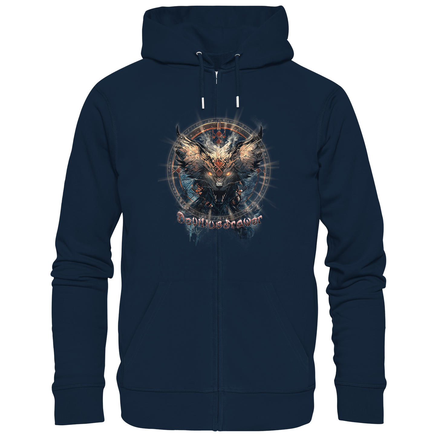 Deviliusdrawer Dark Magic Wolf - Zipper