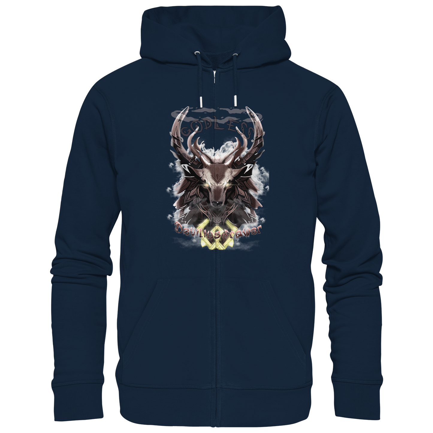Deviliusdrawer Godless Deer - Zipper