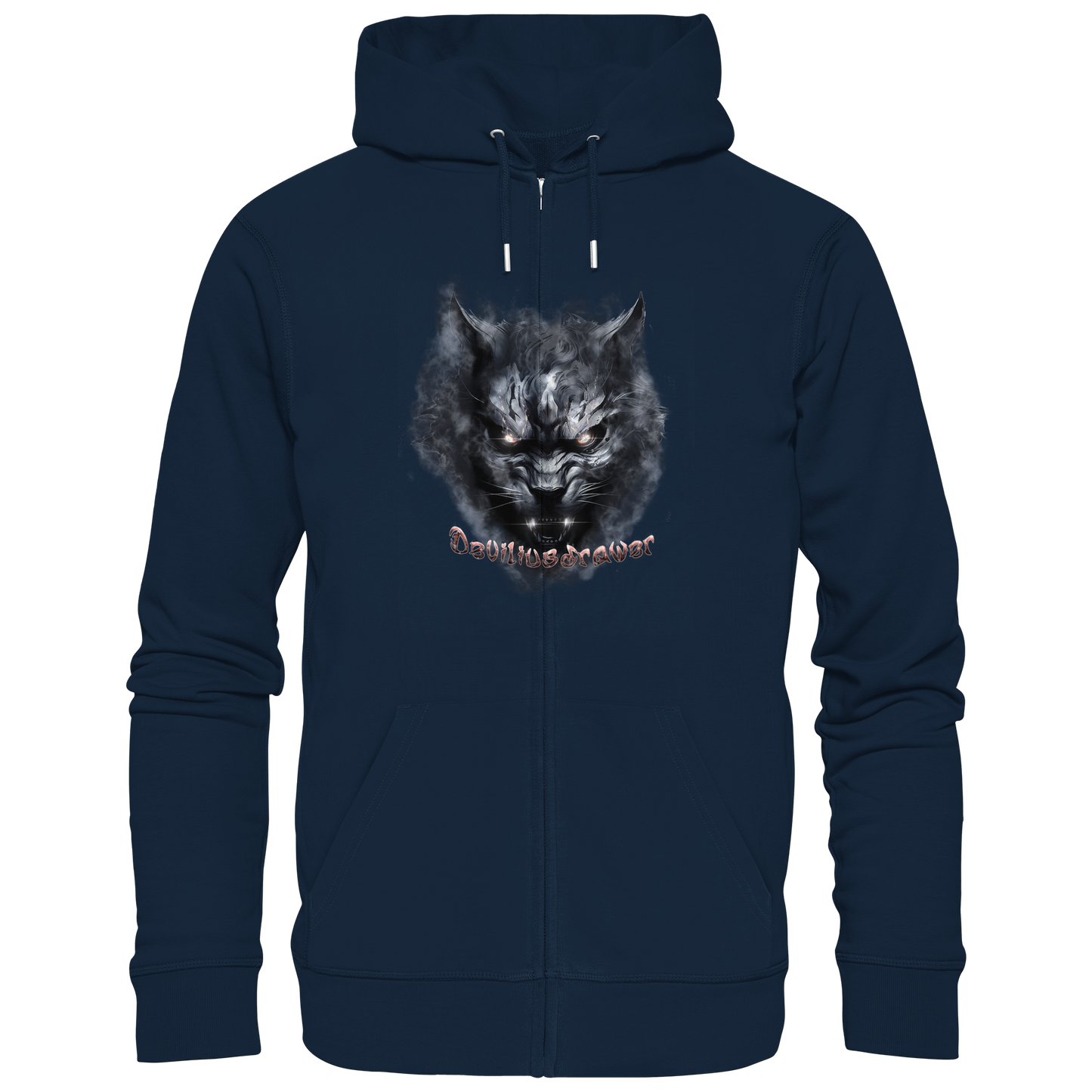 Deviliusdrawer Dark Beast Tiger - Zipper