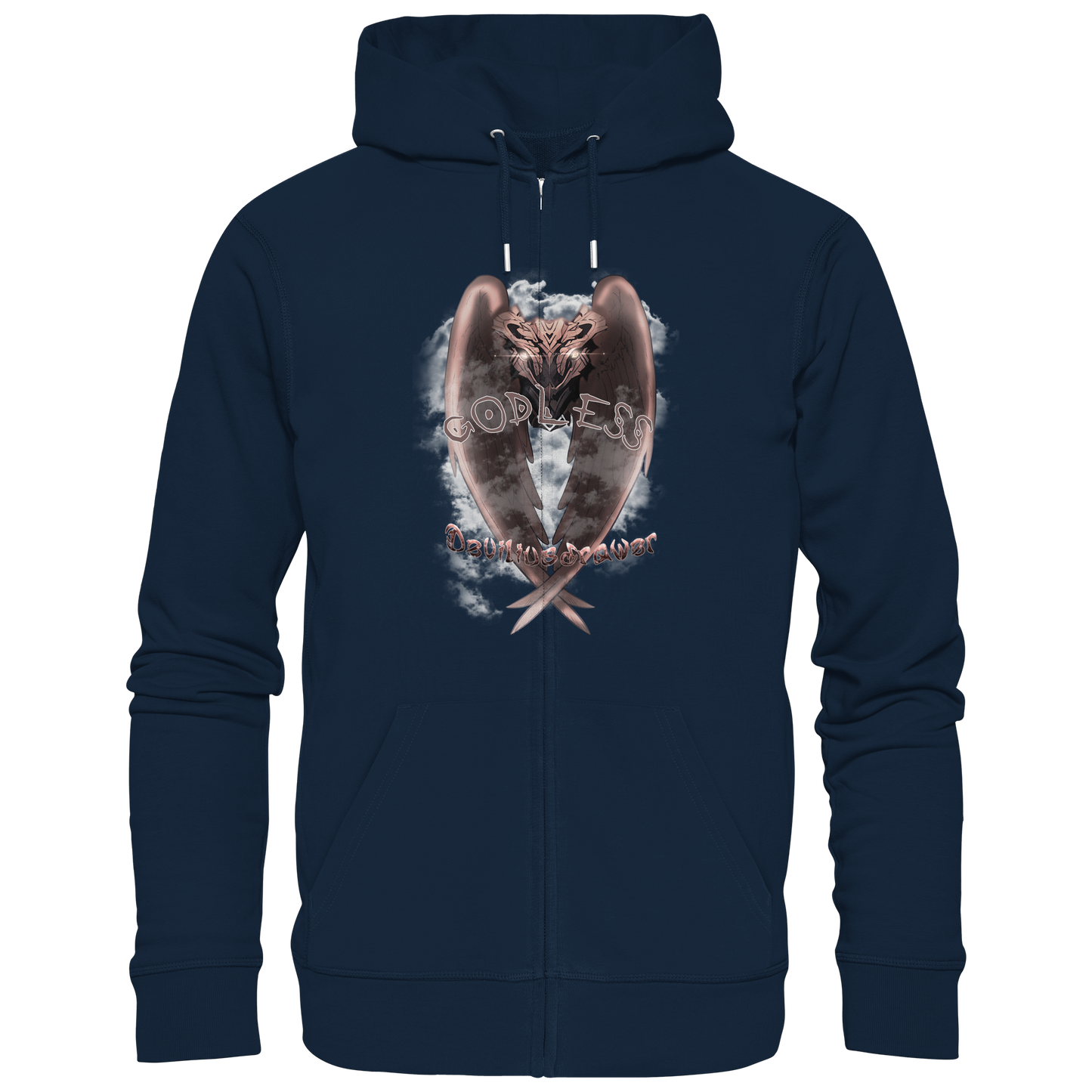 Deviliusdrawer Godless Owl - Zipper