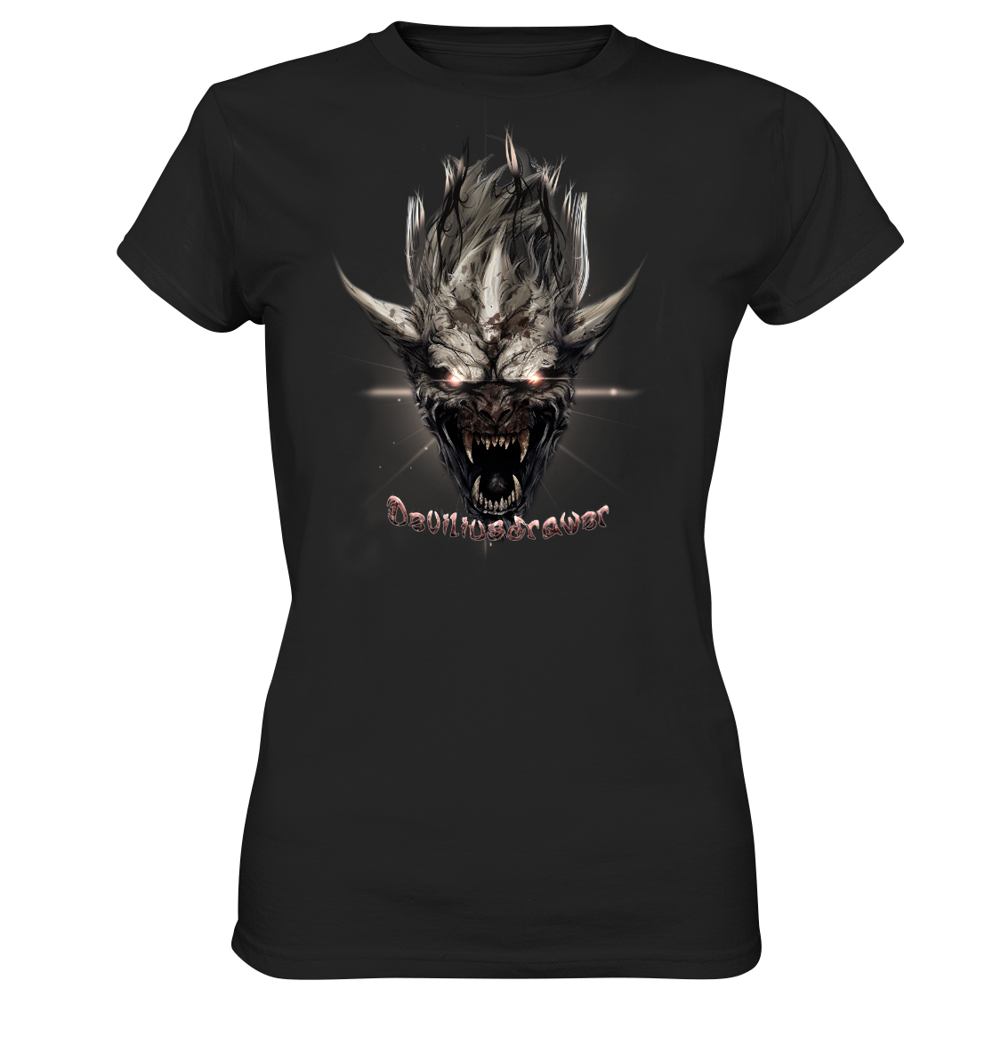 Deviliusdrawer Beast Wearwolf - Ladies Premium Shirt