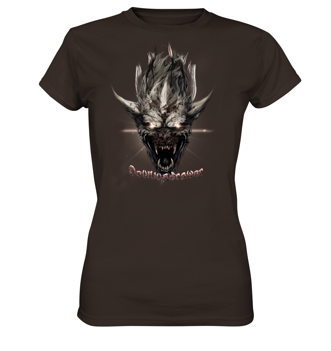 Deviliusdrawer Beast Wearwolf - Ladies Premium Shirt