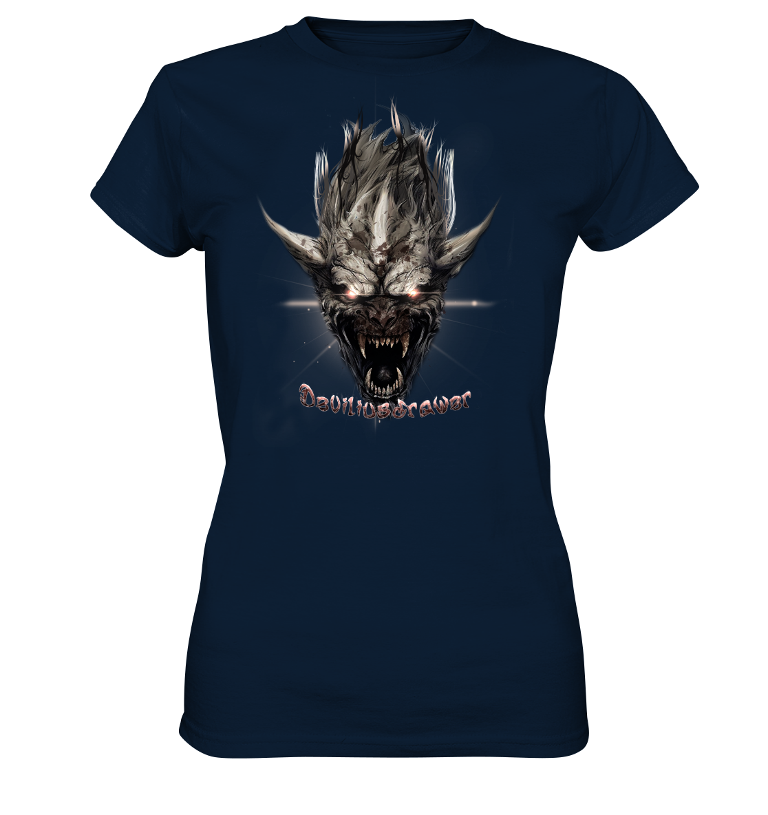 Deviliusdrawer Beast Wearwolf - Ladies Premium Shirt