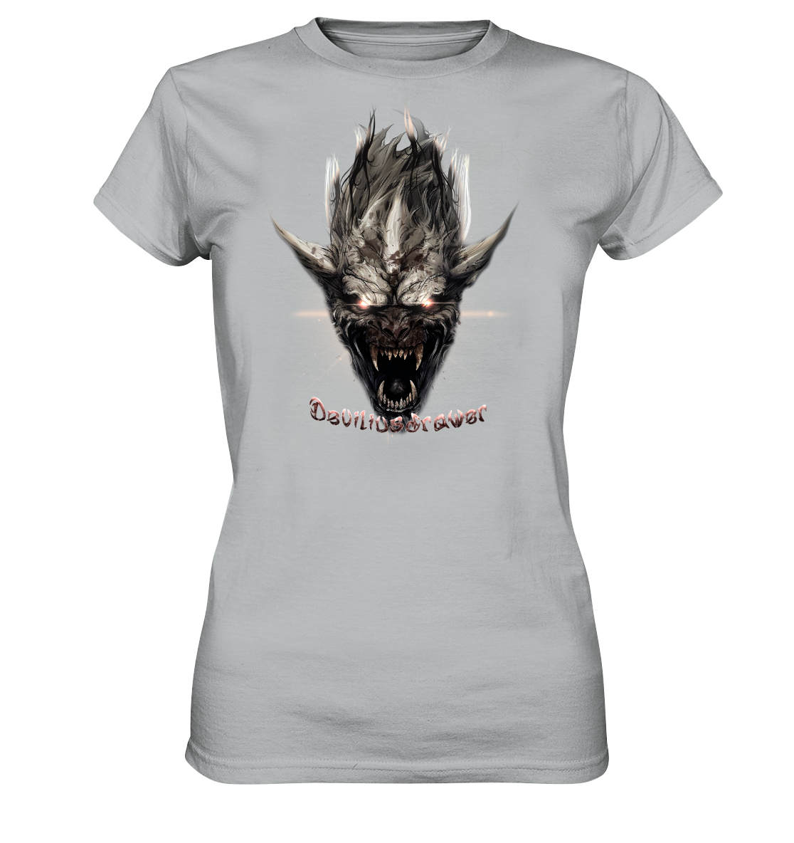 Deviliusdrawer Beast Wearwolf - Ladies Premium Shirt