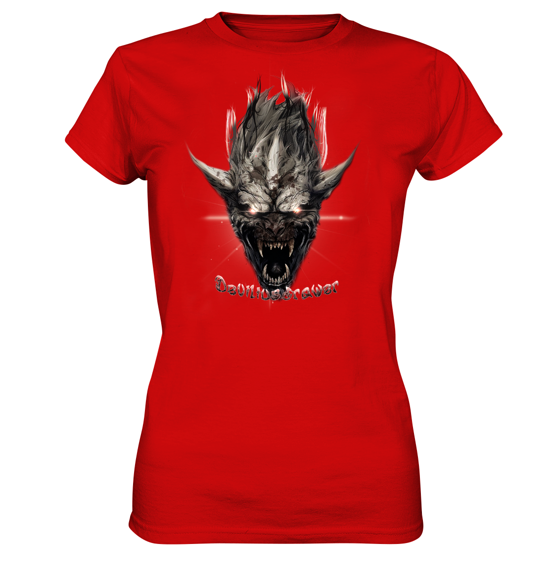 Deviliusdrawer Beast Wearwolf - Ladies Premium Shirt