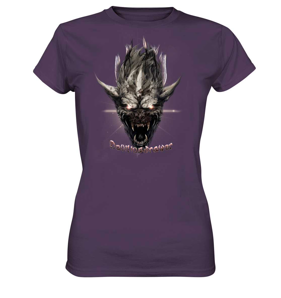 Deviliusdrawer Beast Wearwolf - Ladies Premium Shirt