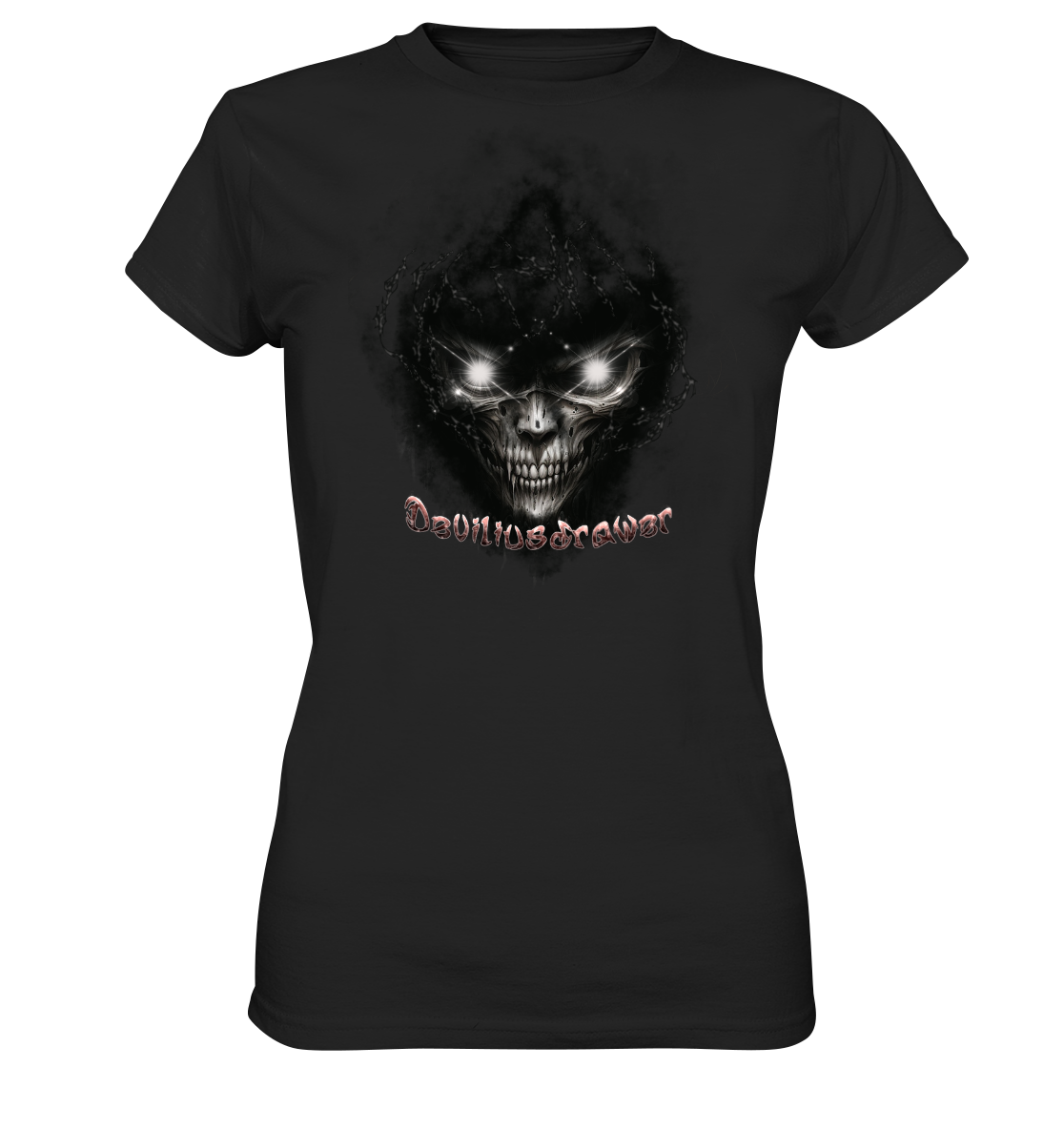 Deviliusdrawer Dark Death - Ladies Premium Shirt
