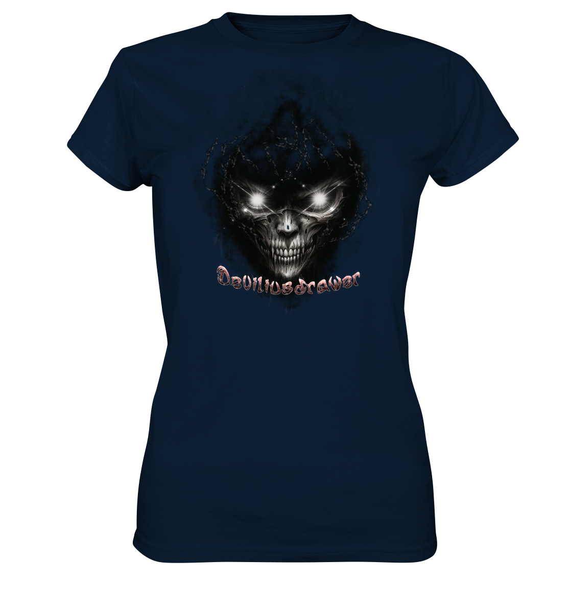 Deviliusdrawer Dark Death - Ladies Premium Shirt