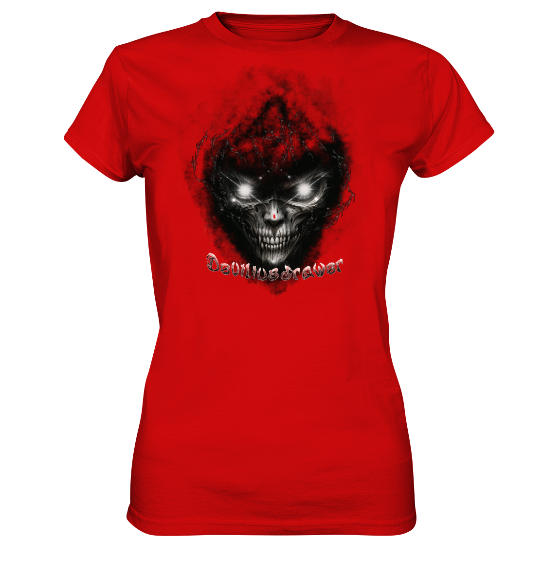 Deviliusdrawer Dark Death - Ladies Premium Shirt