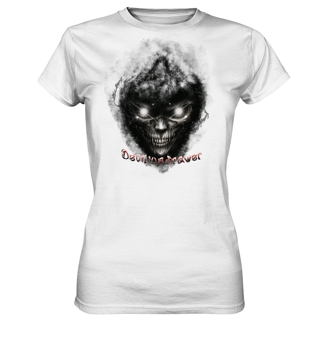 Deviliusdrawer Dark Death - Ladies Premium Shirt