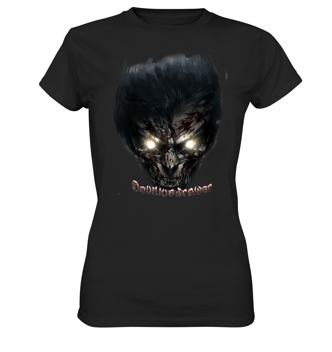 Deviliusdrawer Dark Zombie - Ladies Premium Shirt