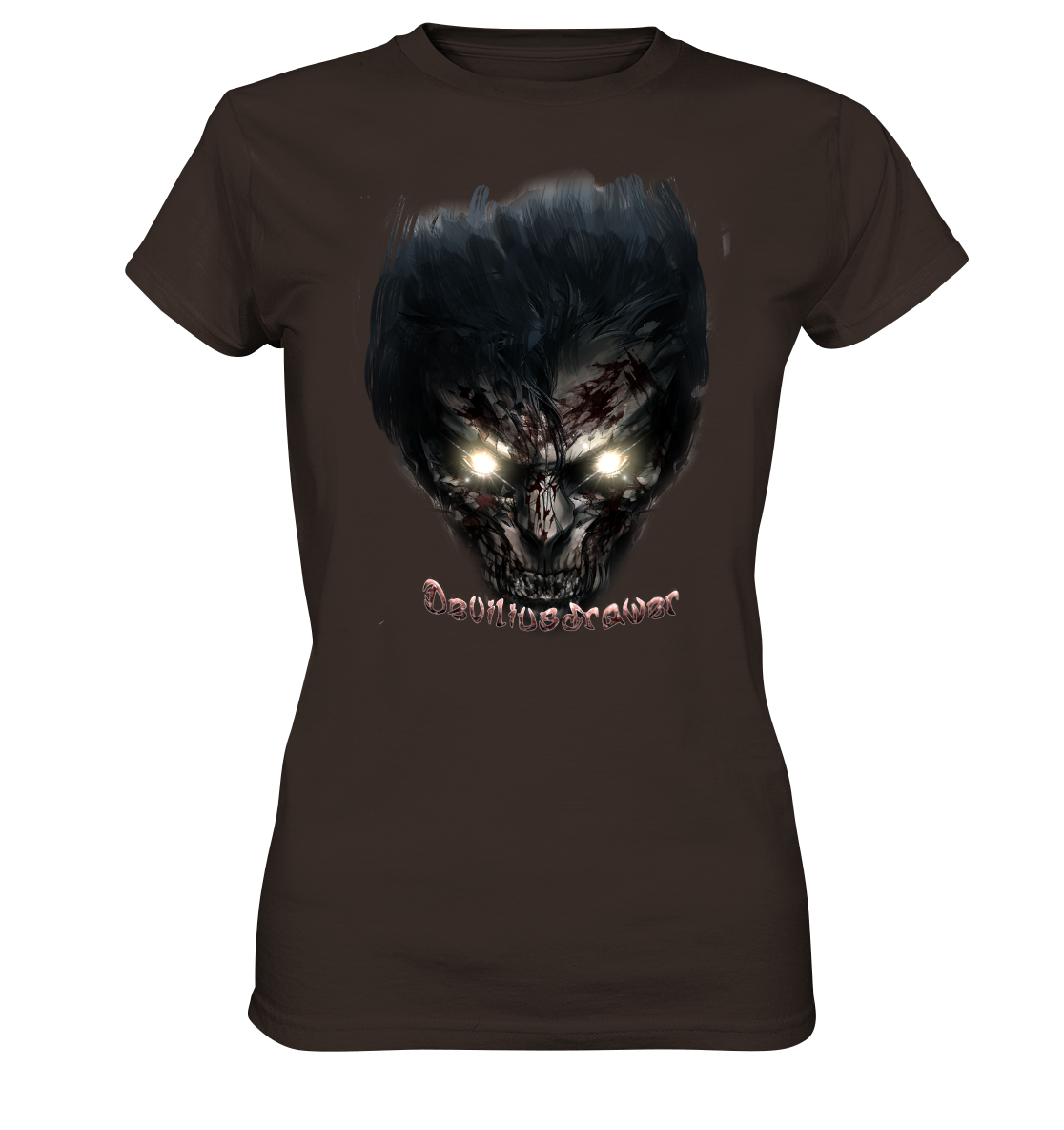 Deviliusdrawer Dark Zombie - Ladies Premium Shirt