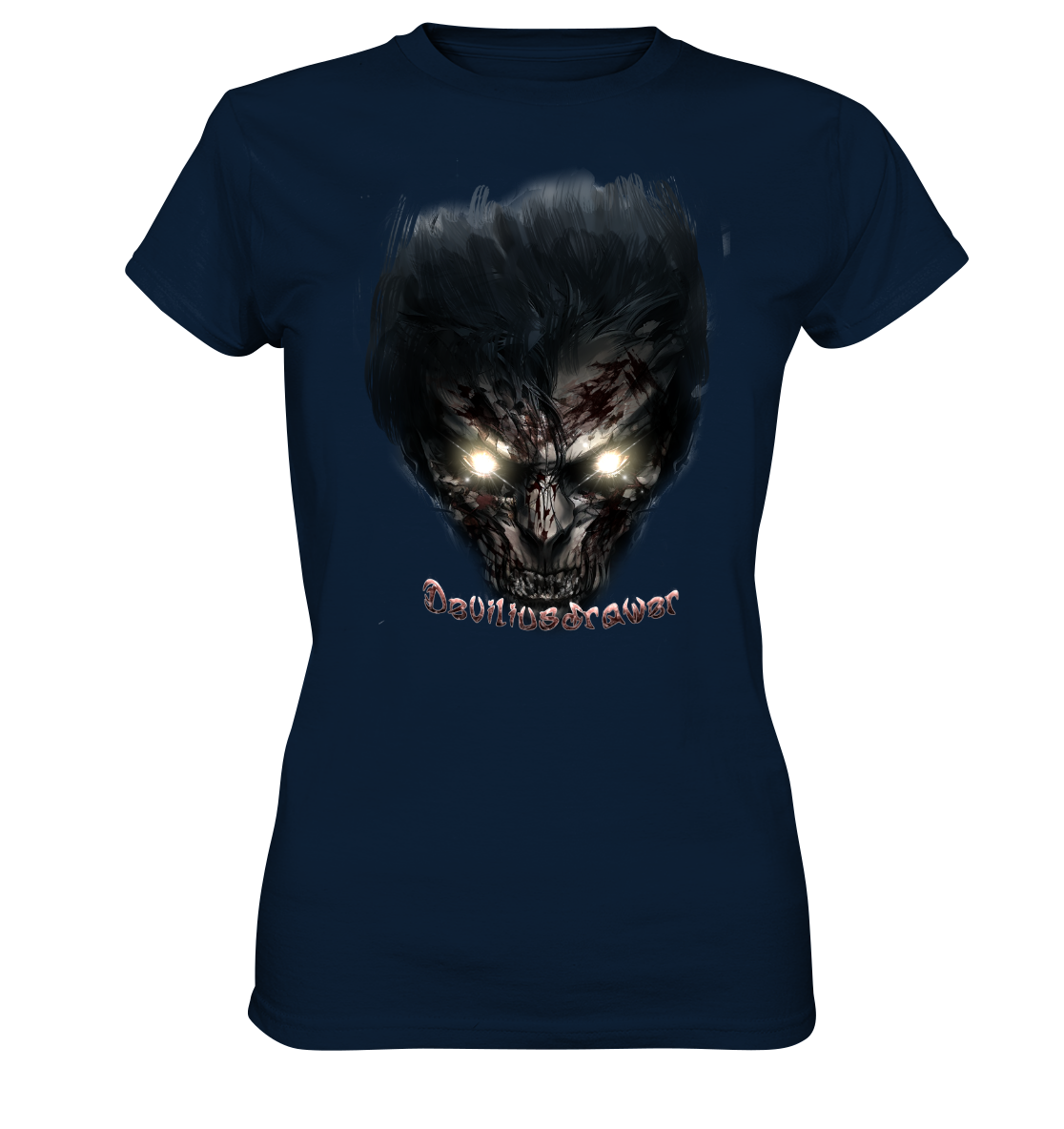 Deviliusdrawer Dark Zombie - Ladies Premium Shirt