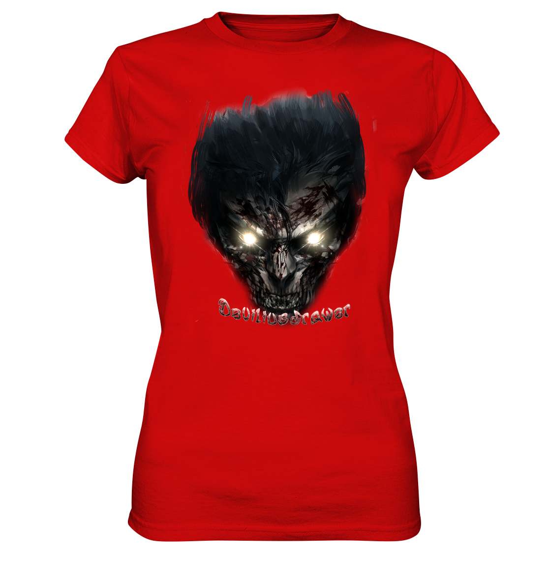 Deviliusdrawer Dark Zombie - Ladies Premium Shirt