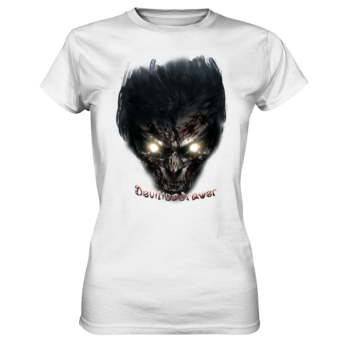 Deviliusdrawer Dark Zombie - Ladies Premium Shirt