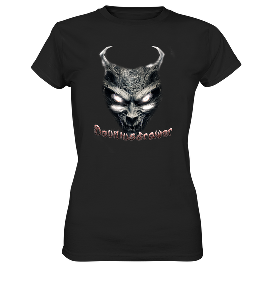 Deviliusdrawer Demonic Evil Zombie - Ladies Premium Shirt