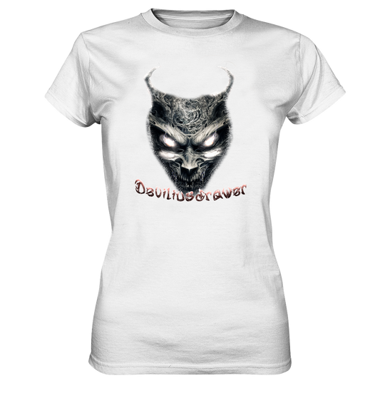 Deviliusdrawer Demonic Evil Zombie - Ladies Premium Shirt