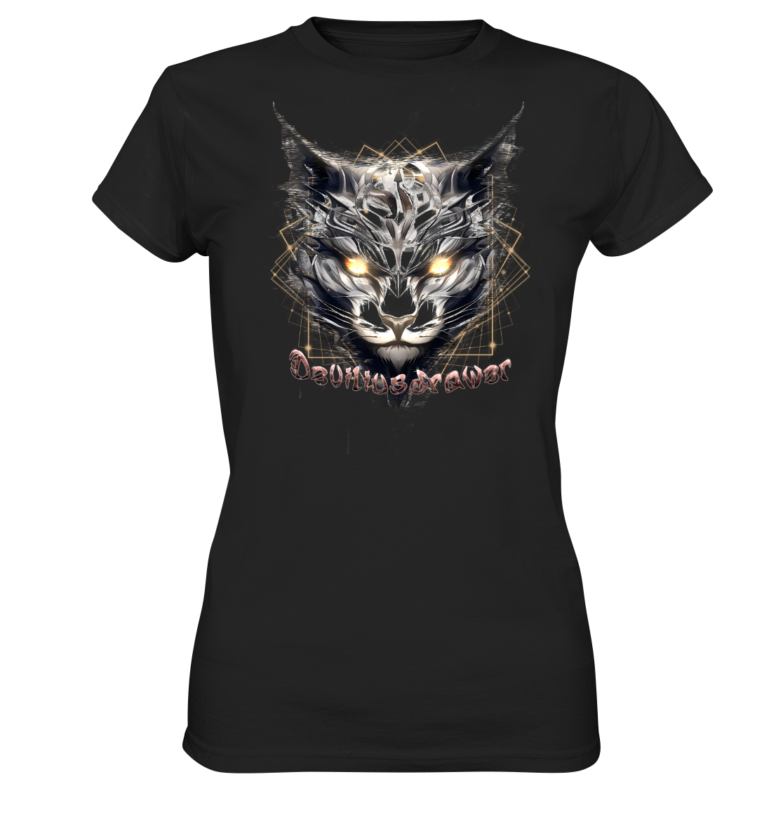 Deviliusdrawer Magician Cat - Ladies Premium Shirt