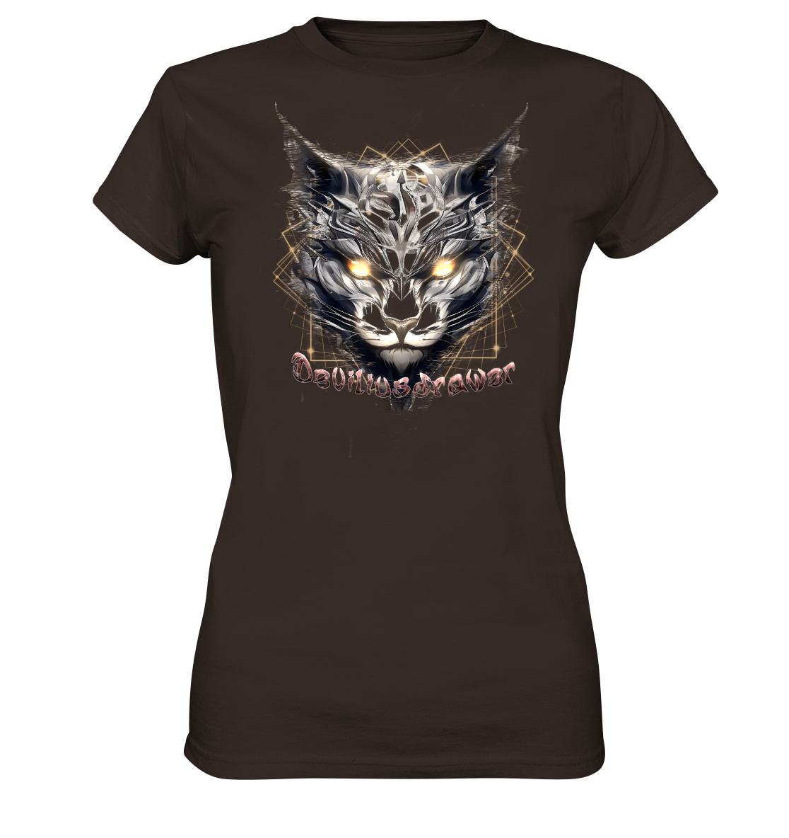 Deviliusdrawer Magician Cat - Ladies Premium Shirt