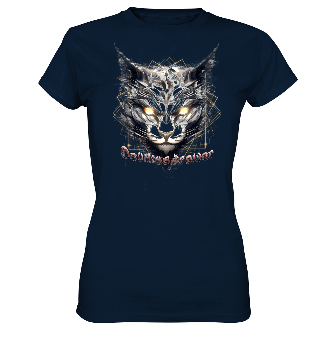 Deviliusdrawer Magician Cat - Ladies Premium Shirt