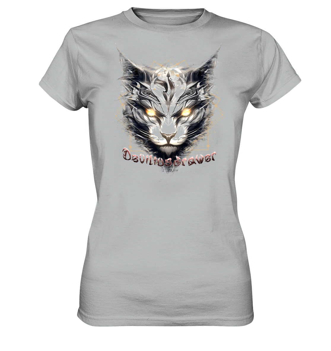 Deviliusdrawer Magician Cat - Ladies Premium Shirt