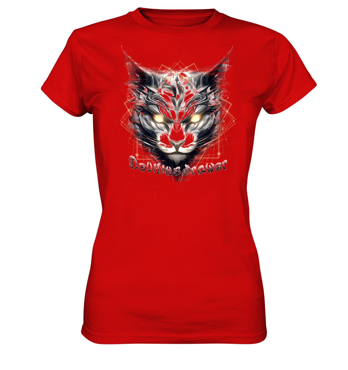 Deviliusdrawer Magician Cat - Ladies Premium Shirt