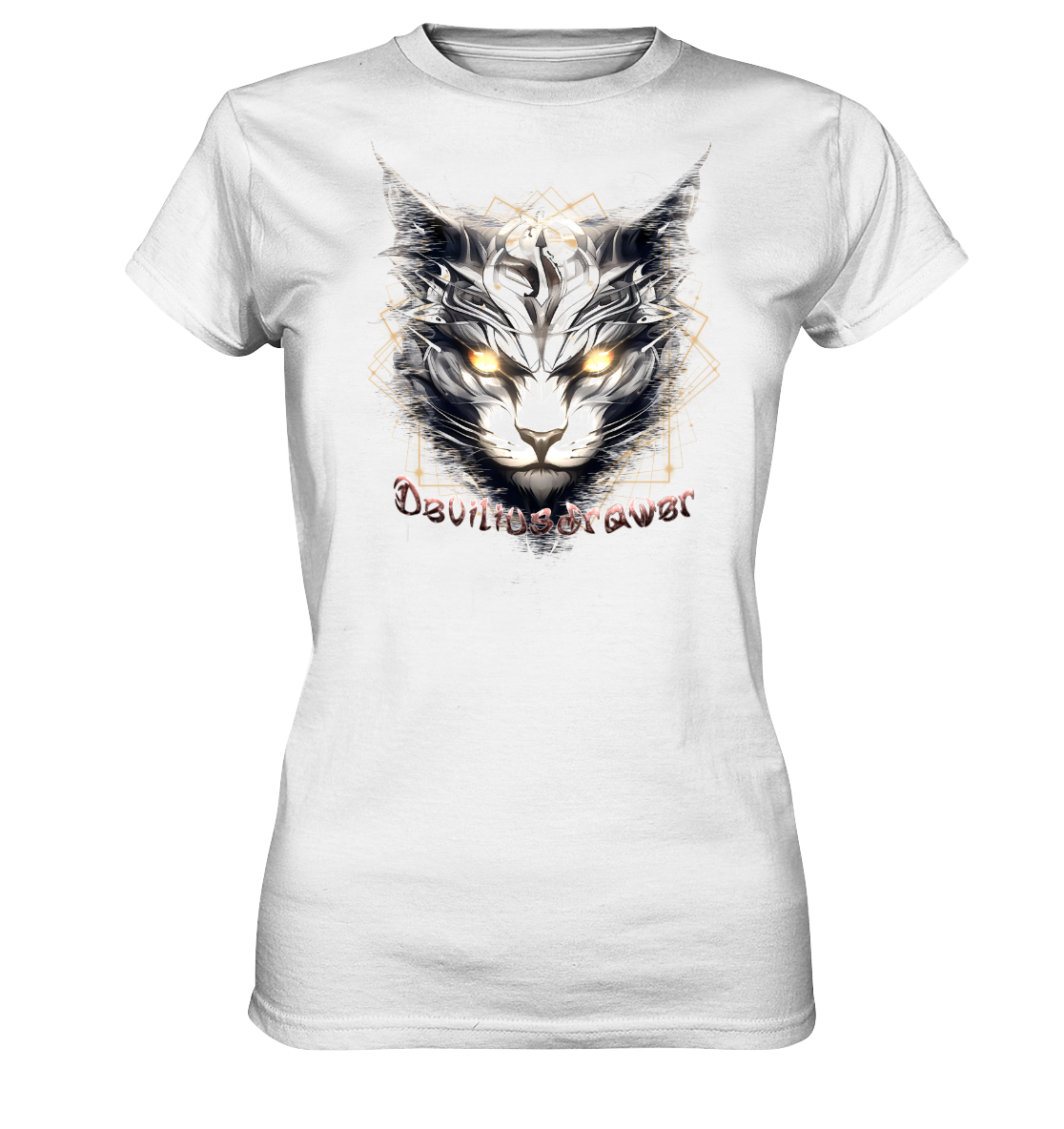 Deviliusdrawer Magician Cat - Ladies Premium Shirt