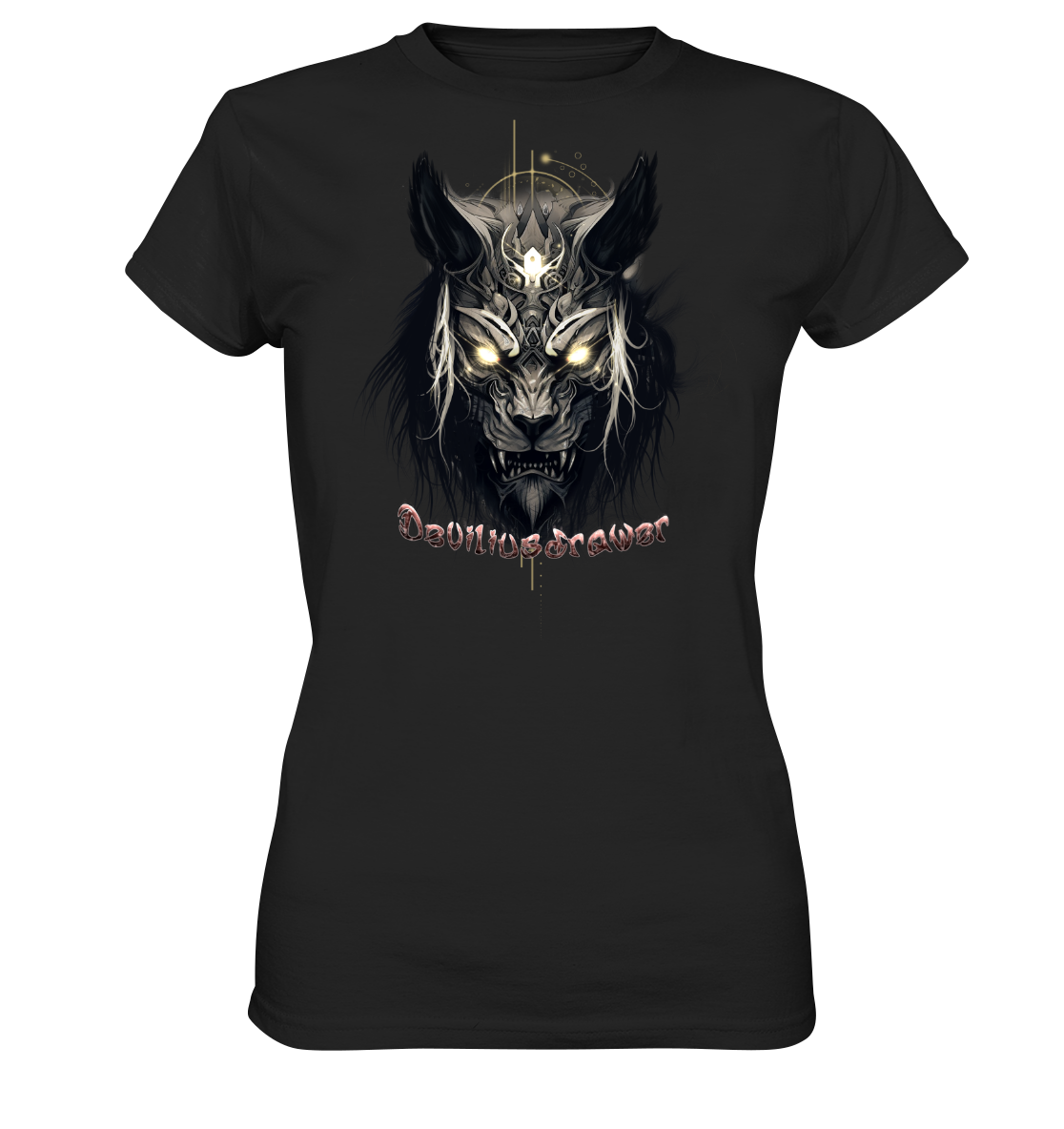 Deviliusdrawer Wolftiger - Ladies Premium Shirt