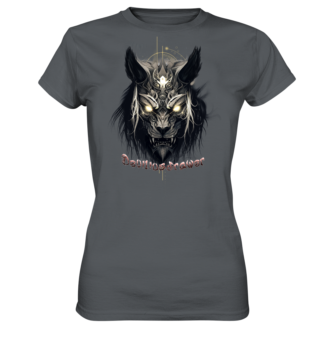Deviliusdrawer Wolftiger - Ladies Premium Shirt