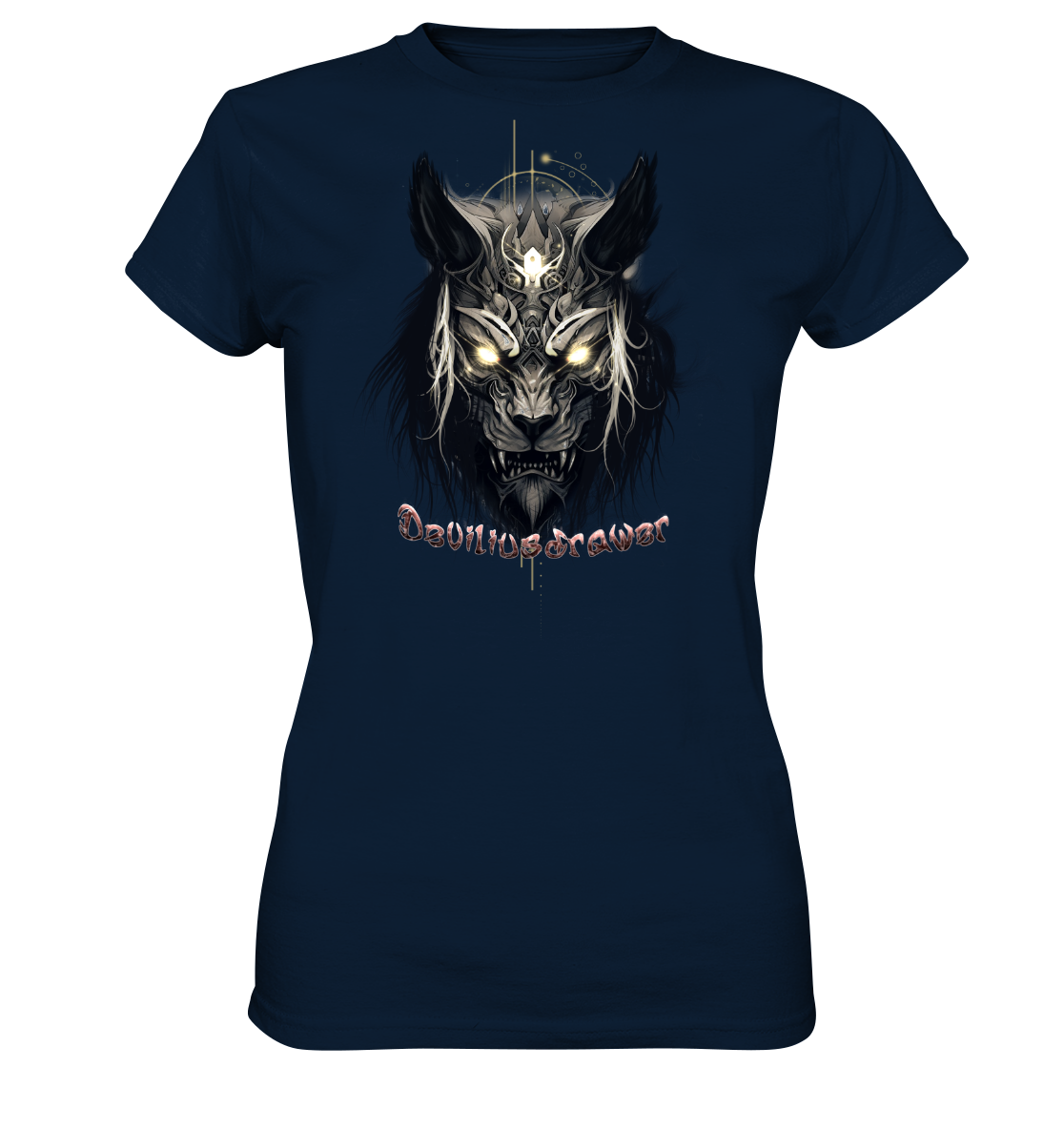 Deviliusdrawer Wolftiger - Ladies Premium Shirt