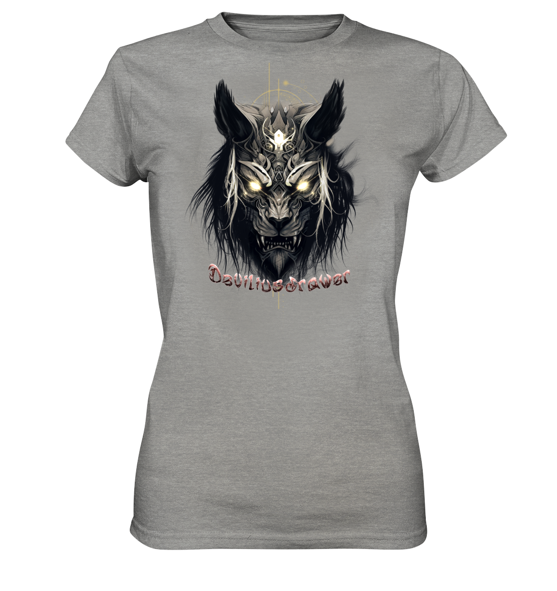 Deviliusdrawer Wolftiger - Ladies Premium Shirt