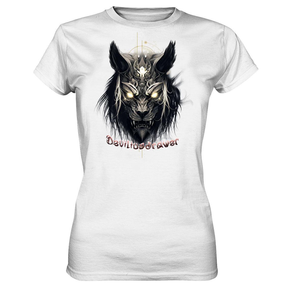 Deviliusdrawer Wolftiger - Ladies Premium Shirt