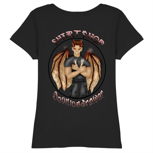 Deviliusdrawer Devilshop - Fitted Ladies Organic Shirt