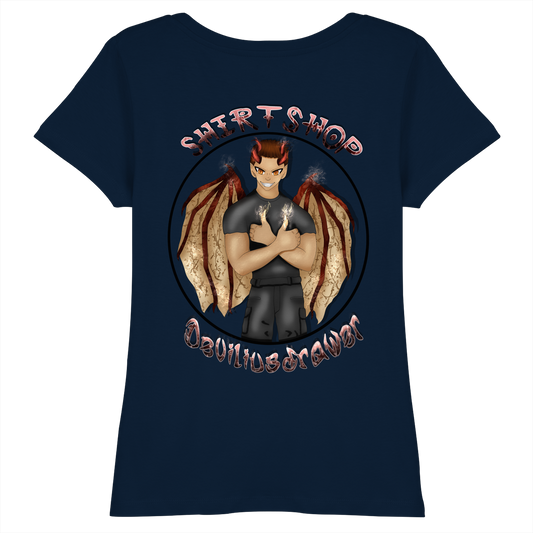 Deviliusdrawer Devilshop - Fitted Ladies Organic Shirt