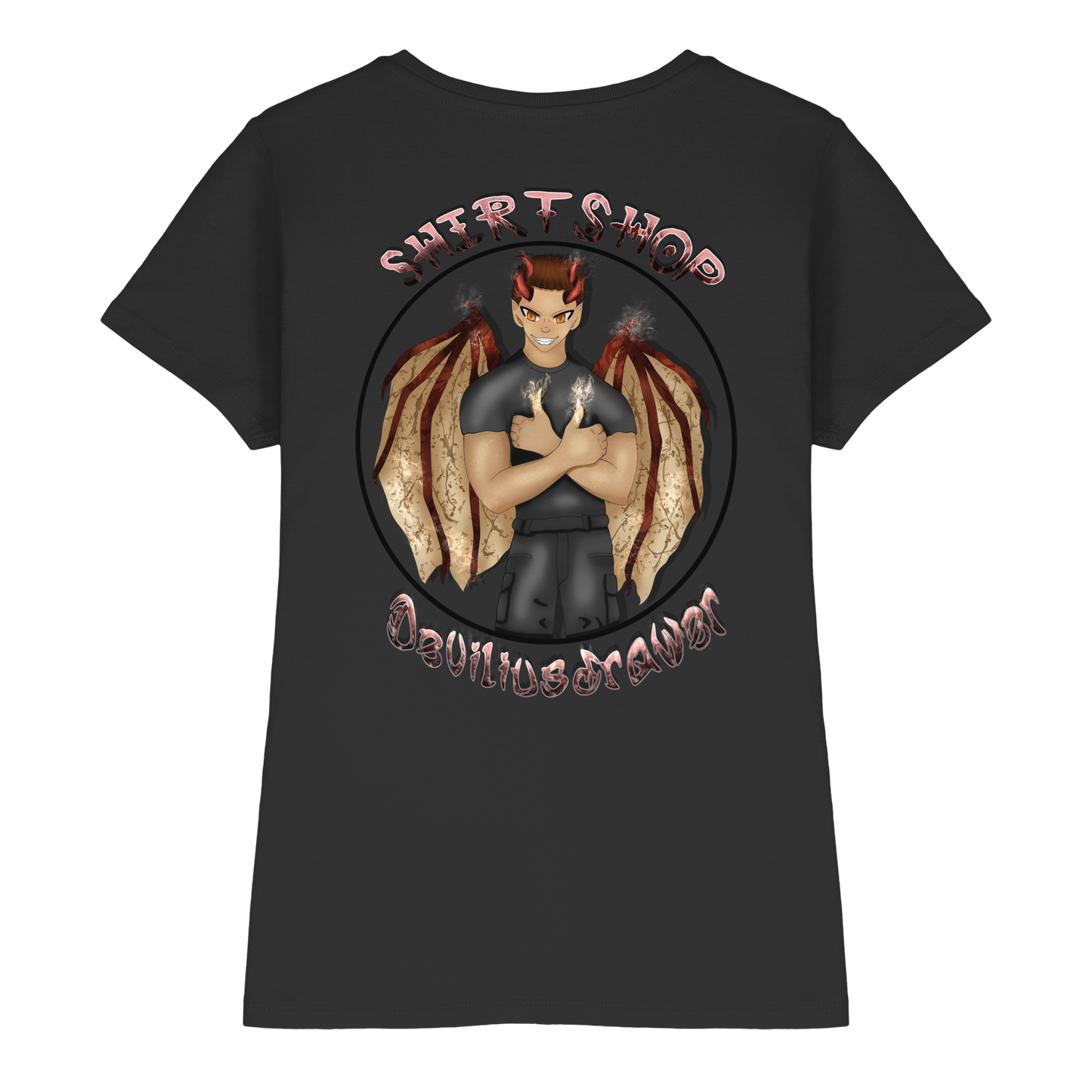 Deviliusdrawer Devilshop - Ladies Premium Shirt